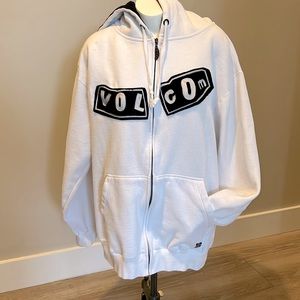 Volcom zippered hoodie